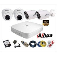 TRỌN BỘ CAMERA DAHUA 1.0MP - HD 720P SIÊU NÉT