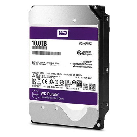 Ổ CỨNG HDD WESTERN PURPLE 10TB